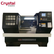 nueva tecnología cnc metal torno máquina herramientas fabricación cama CK6150T
